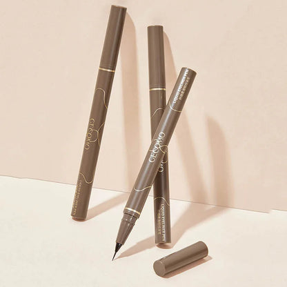 Waterproof Ultra Thin Eyeliner Pen for Lower Eyelash, Black Brown Lying Silkworm Eye Liner Pencil, Smooth & Long-Lasting