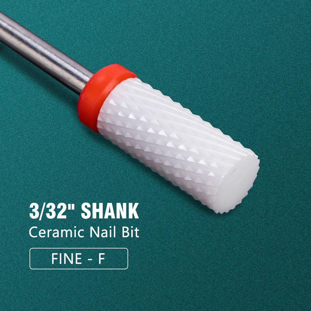 Electric Manicure Drill Bit Set By Dmoley Ceramic Nail Burr Cutter For Acrylic Nails Pedicure Tools 7
