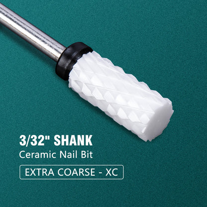 Electric Manicure Drill Bit Set By Dmoley Ceramic Nail Burr Cutter For Acrylic Nails Pedicure Tools 8