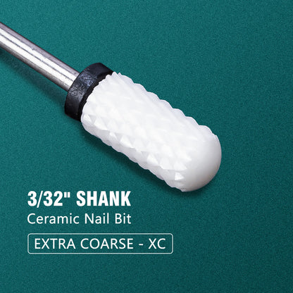 Electric Manicure Drill Bit Set By Dmoley Ceramic Nail Burr Cutter For Acrylic Nails Pedicure Tools 21