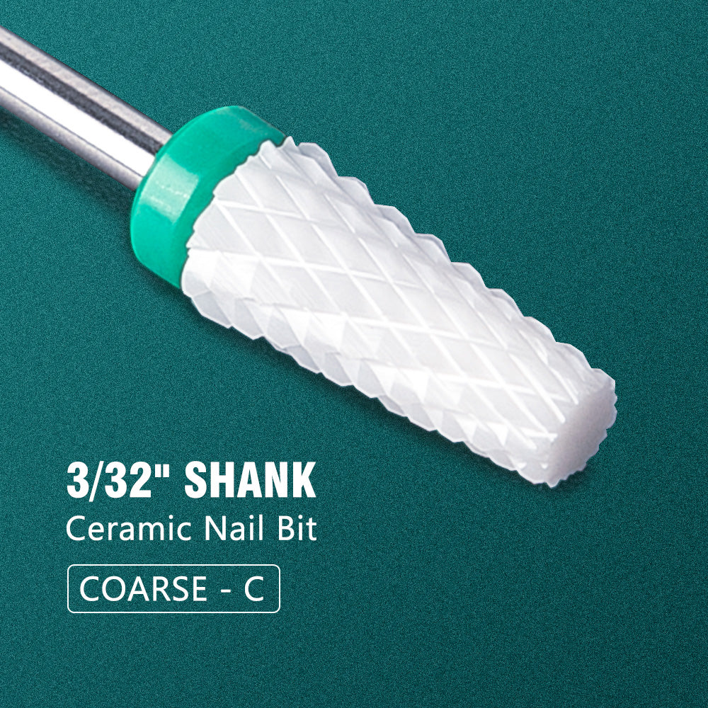 Electric Manicure Drill Bit Set By Dmoley Ceramic Nail Burr Cutter For Acrylic Nails Pedicure Tools 23