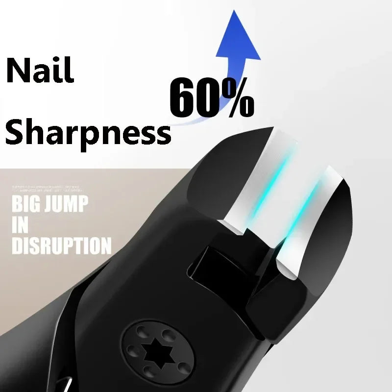 Anti Splash Nail Clippers Special Single Heavy Duty Nail Trimmer For Thick Hard Large Household Nai 1