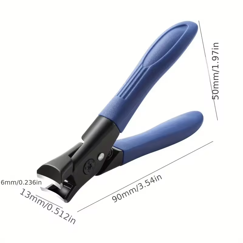 Anti Splash Nail Clippers Special Single Heavy Duty Nail Trimmer For Thick Hard Large Household Nai 16