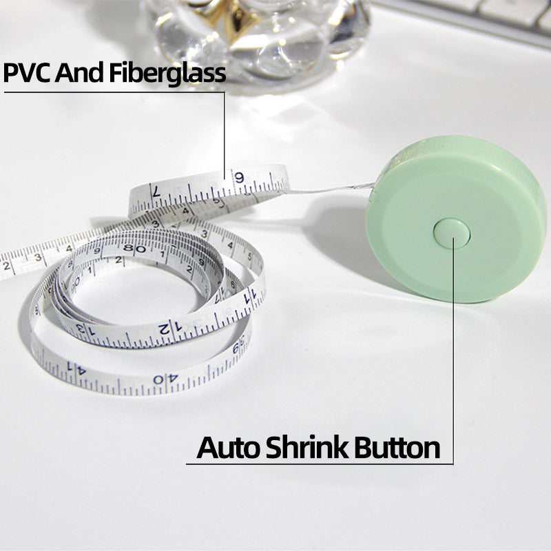 Soft Tape Measure, Double Scale Body Sewing Ruler for Tailor, Fitness, Clothes Measuring, Body Measurement Tool