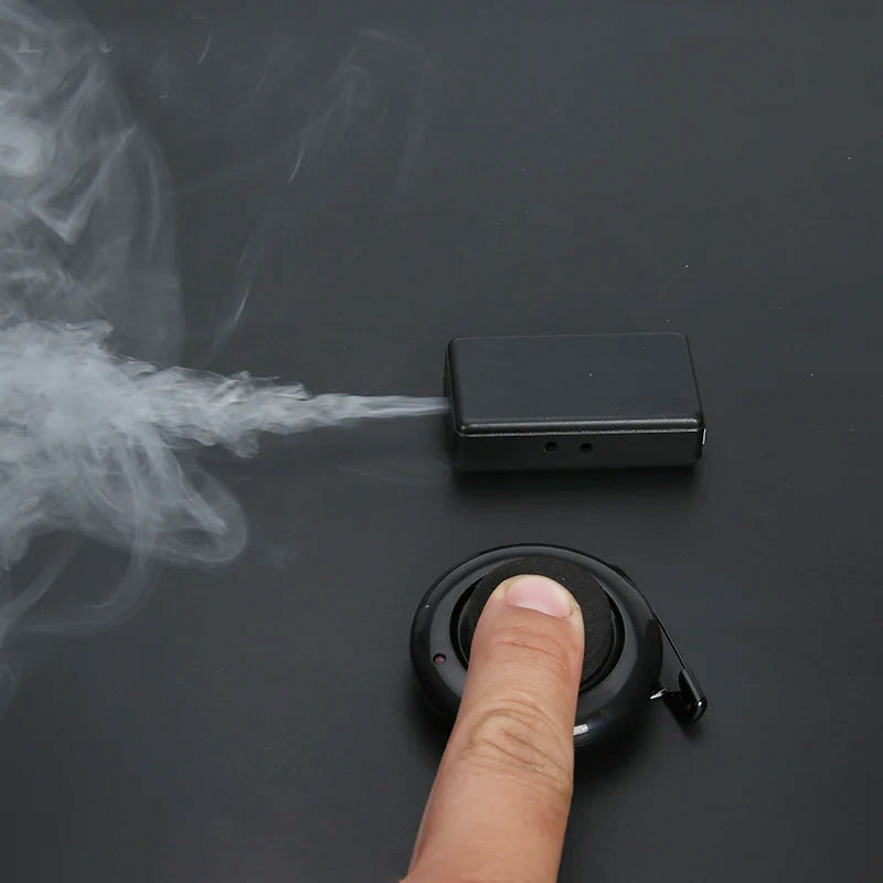 Remote Control Mini Arm Smoke Device Charge, Magic Tricks Flash Magician Stage Props Gimmick