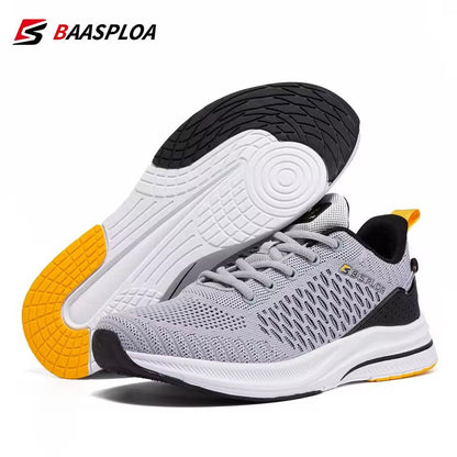 Lightweight Mesh Running Sneakers For Men With Breathable Sole Grip 3