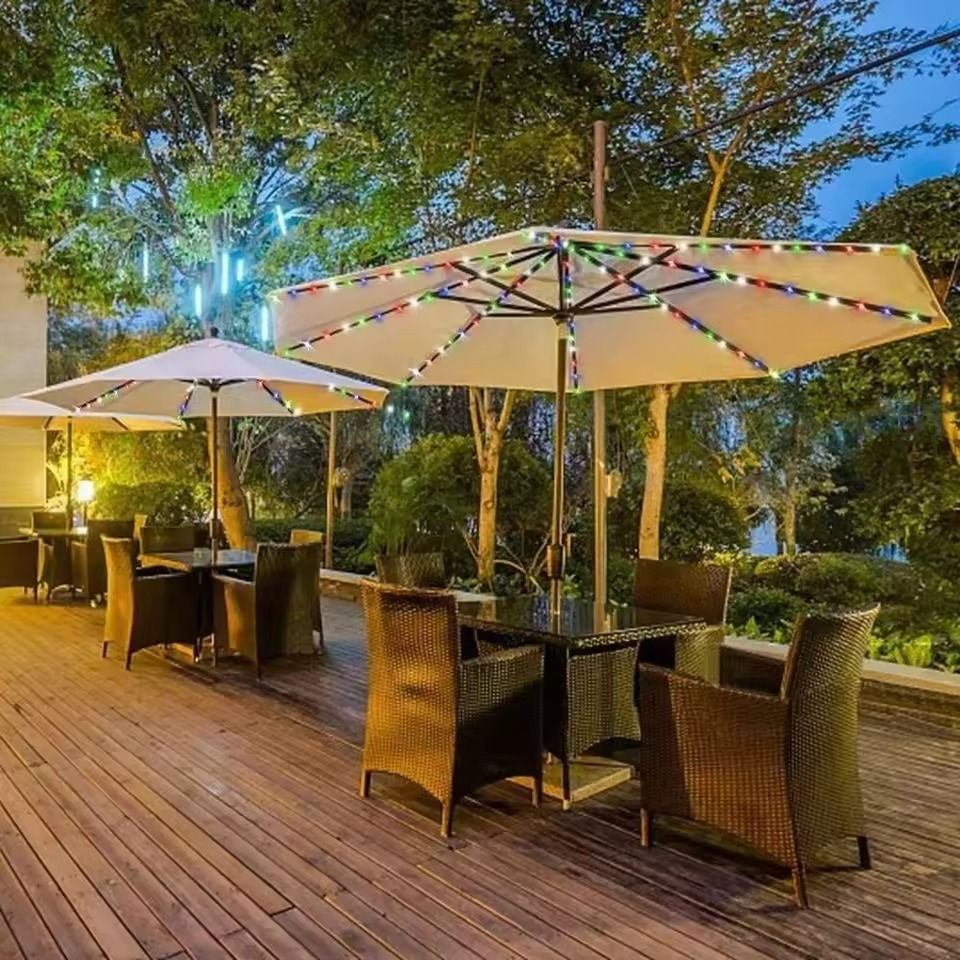 104 LED Patio Umbrella Lights With Remote Control And 8 Modes 6