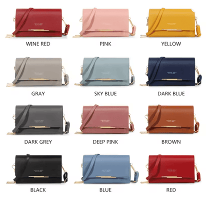 SeoulChic MultiCard Shoulder Bag Large Capacity Korean Crossbody Purse 1