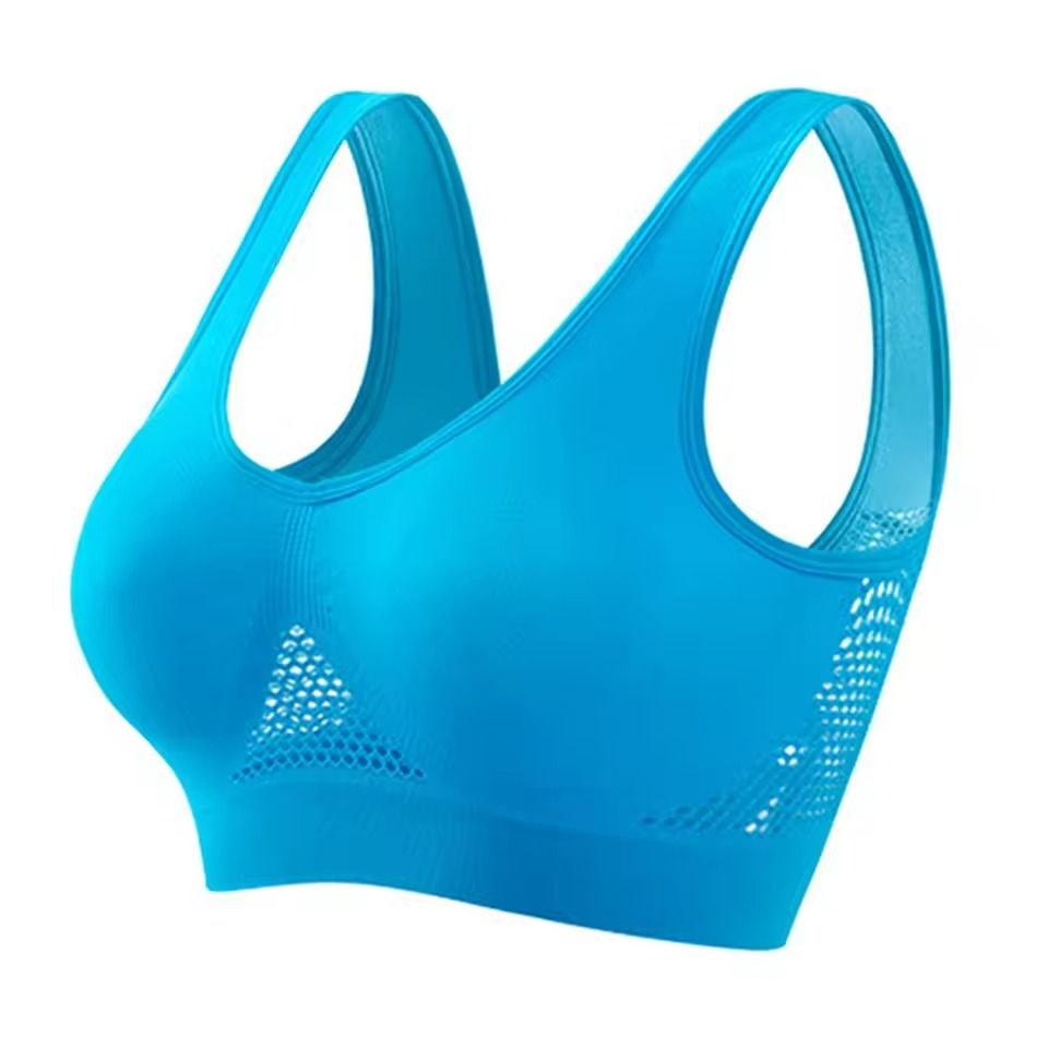 Beautiful Back Wireless Sports Bra With AntiSag Support And Shockproof Comfort 4