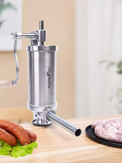 Vertical Manual Sausage Stuffer Machine For Homemade Sausage Making 2