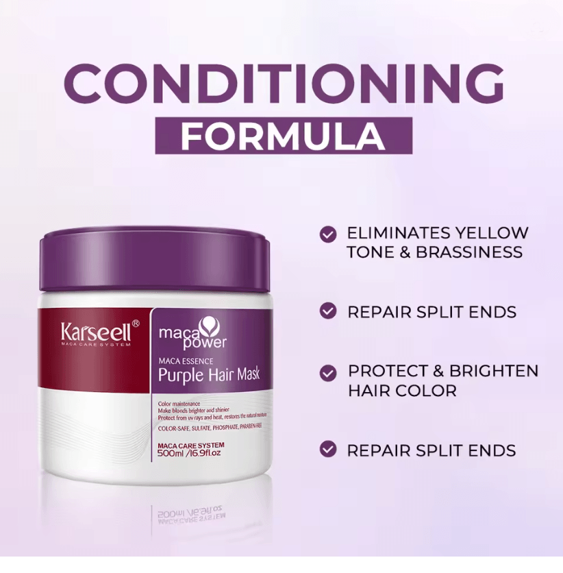 Karseell Professional Purple Hair Mask 500ml 2