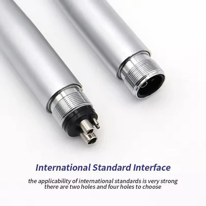 LED Dental High Speed Handpiece Air Turbine With Ceramic Bearing And Push Button Tip 4