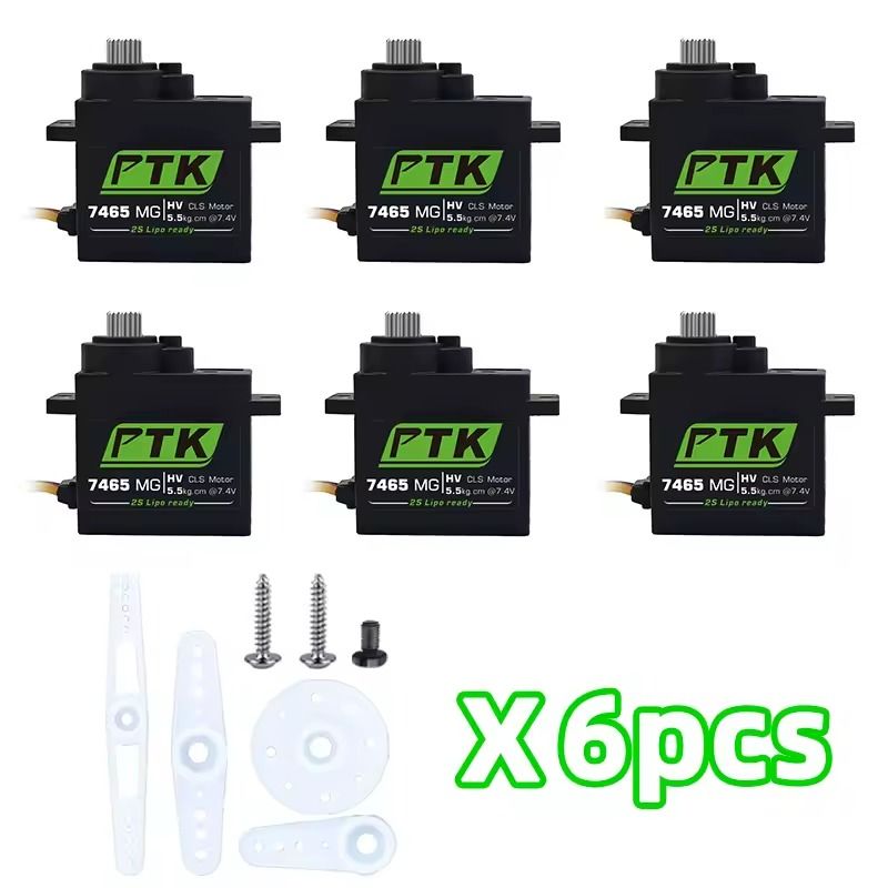 PTK 7465W MG 9g Waterproof Digital Servo For RC Cars And Drones 10