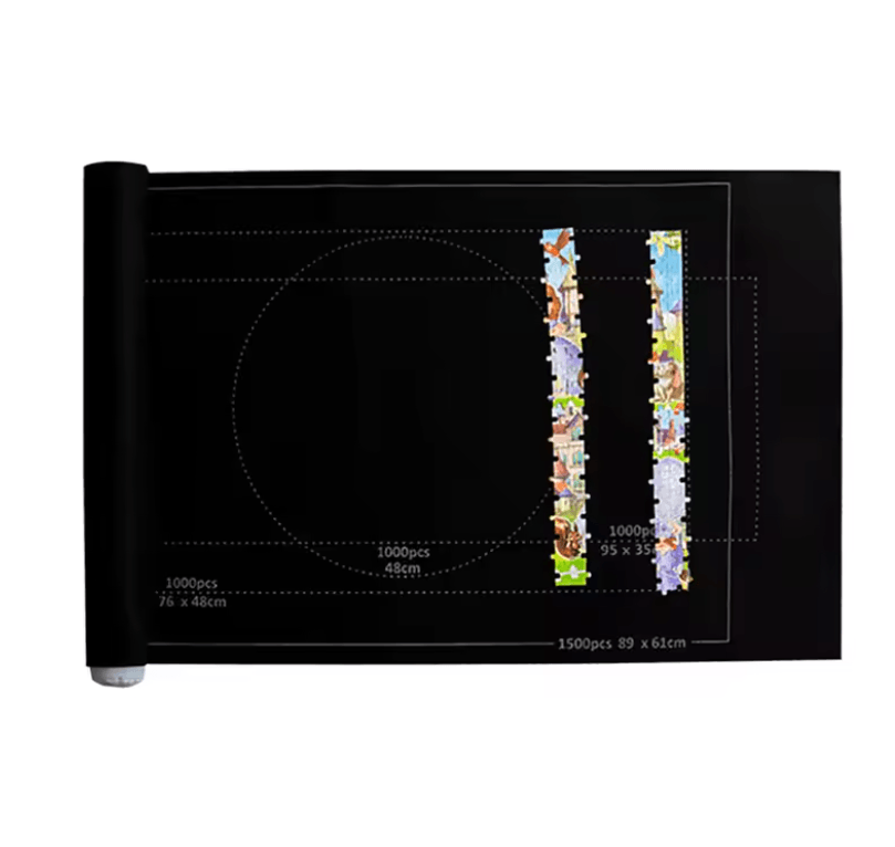 PuzzleSaver Roll Up Felt Mat For 1500 Piece Jigsaws 2