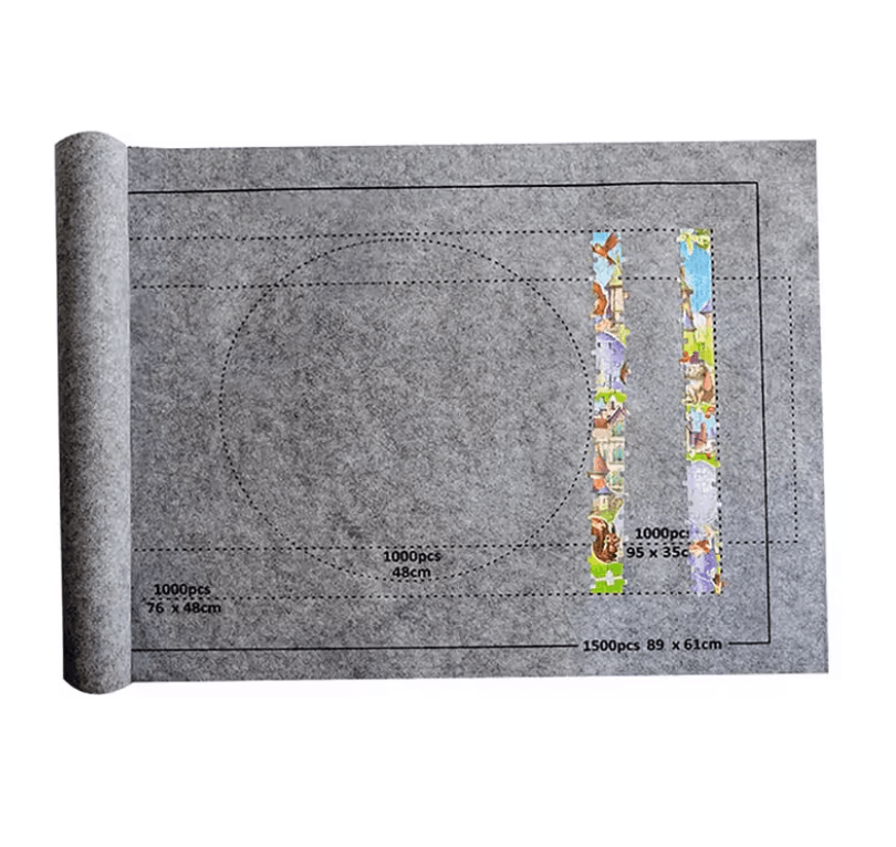 PuzzleSaver Roll Up Felt Mat For 1500 Piece Jigsaws 3