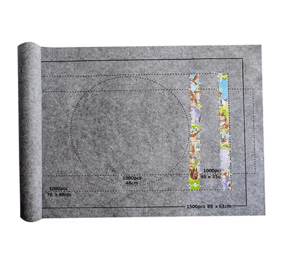 PuzzleSaver Roll Up Felt Mat For 1500 Piece Jigsaws 3