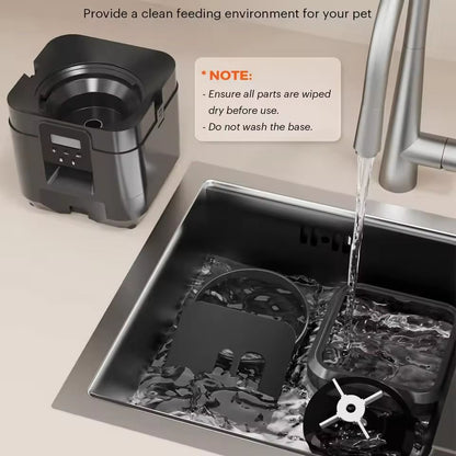 Smart Pet Feeder With Timed Portion Control For Cats And Dogs 4
