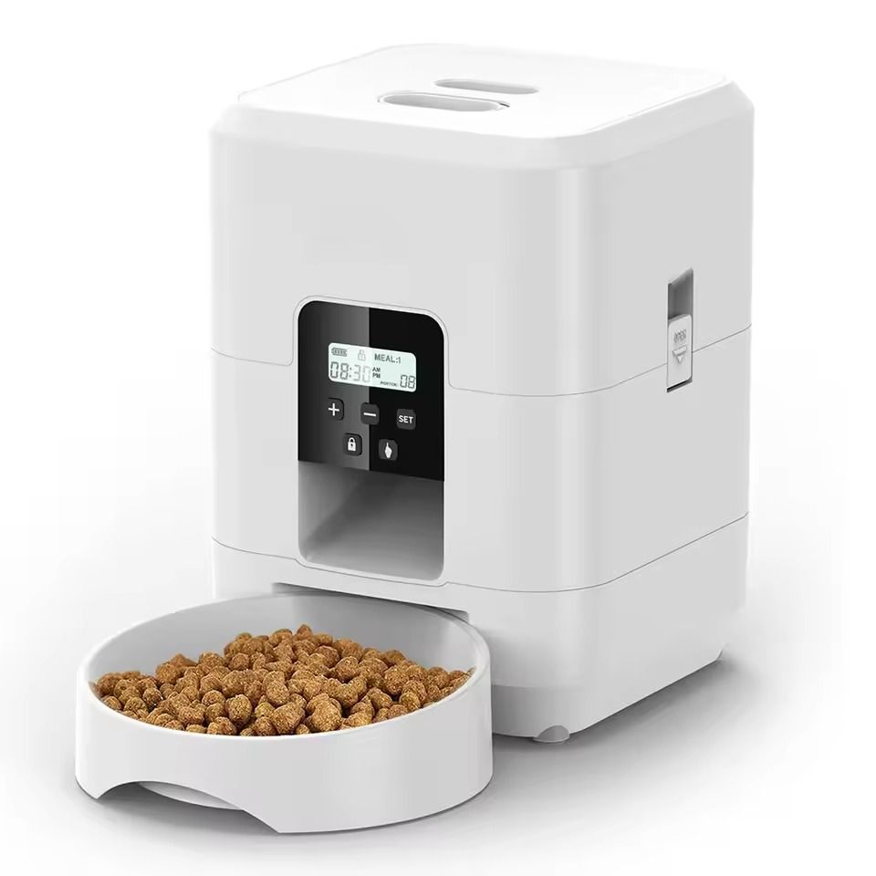 Smart Pet Feeder With Timed Portion Control For Cats And Dogs 7