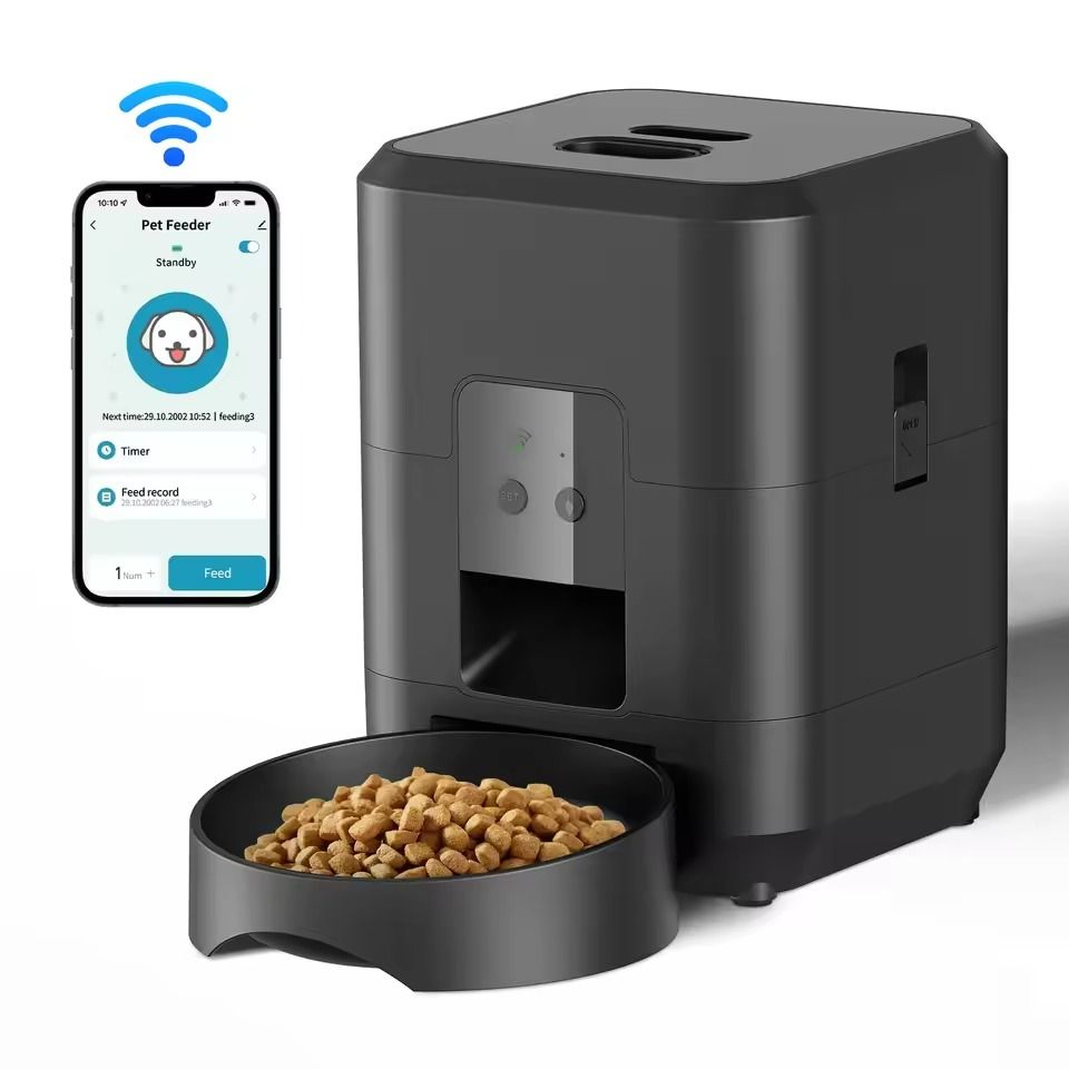 Smart Pet Feeder With Timed Portion Control For Cats And Dogs 8
