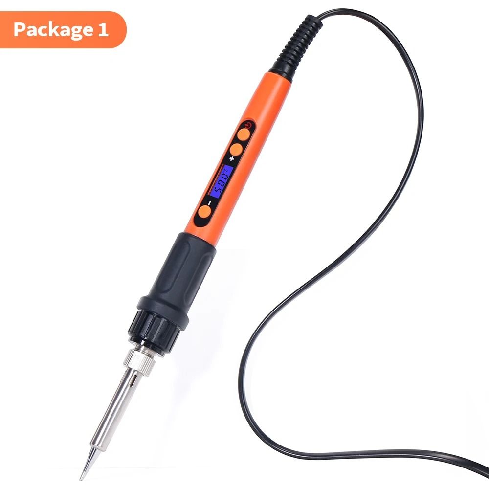 Digital Electric Soldering Iron Kit With Adjustable Temperature And Rework Tips 6