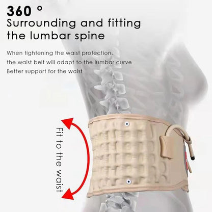Inflatable Waist Brace Traction Belt For Lumbar Spine Support 2