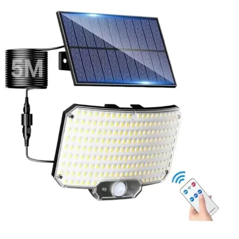 Solar Light Outdoor Motion Sensor LED Wall Lamp With Three Working Modes 6