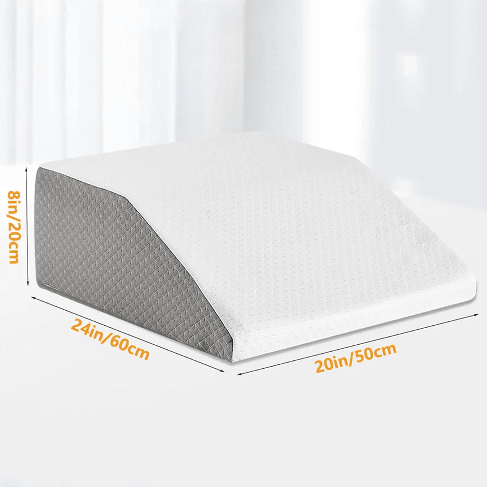Memory Foam Leg Elevating Pillow For Rest  Side Sleeping 6