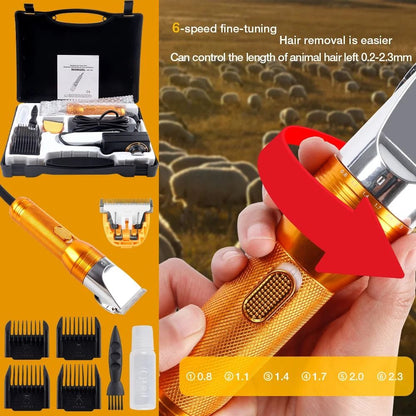 380W Cashmere Goat Shearer 12V Cordless Household Pet Hair Trimmer Electric Carpet Tufting Trimmer 4