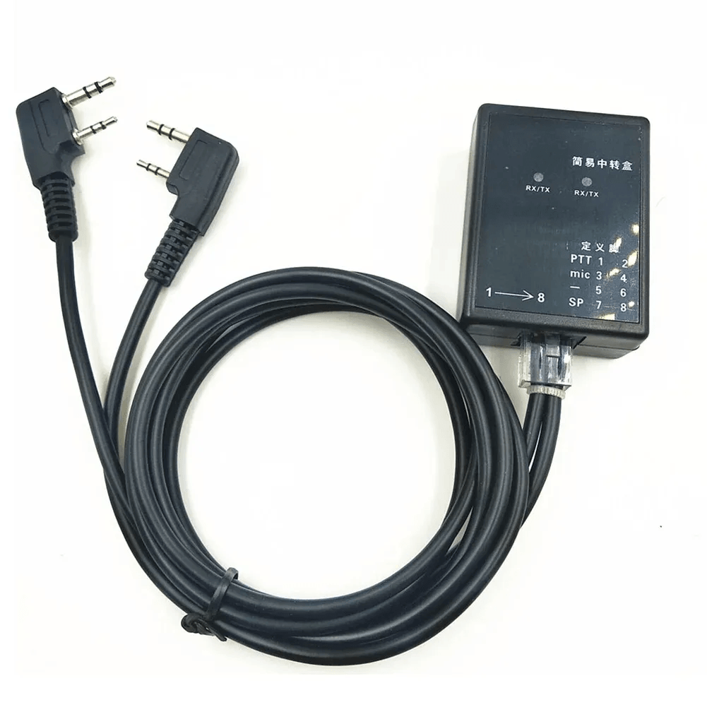 Cross-Band Repeater Box for DIY Two-Way Radios with K Plug