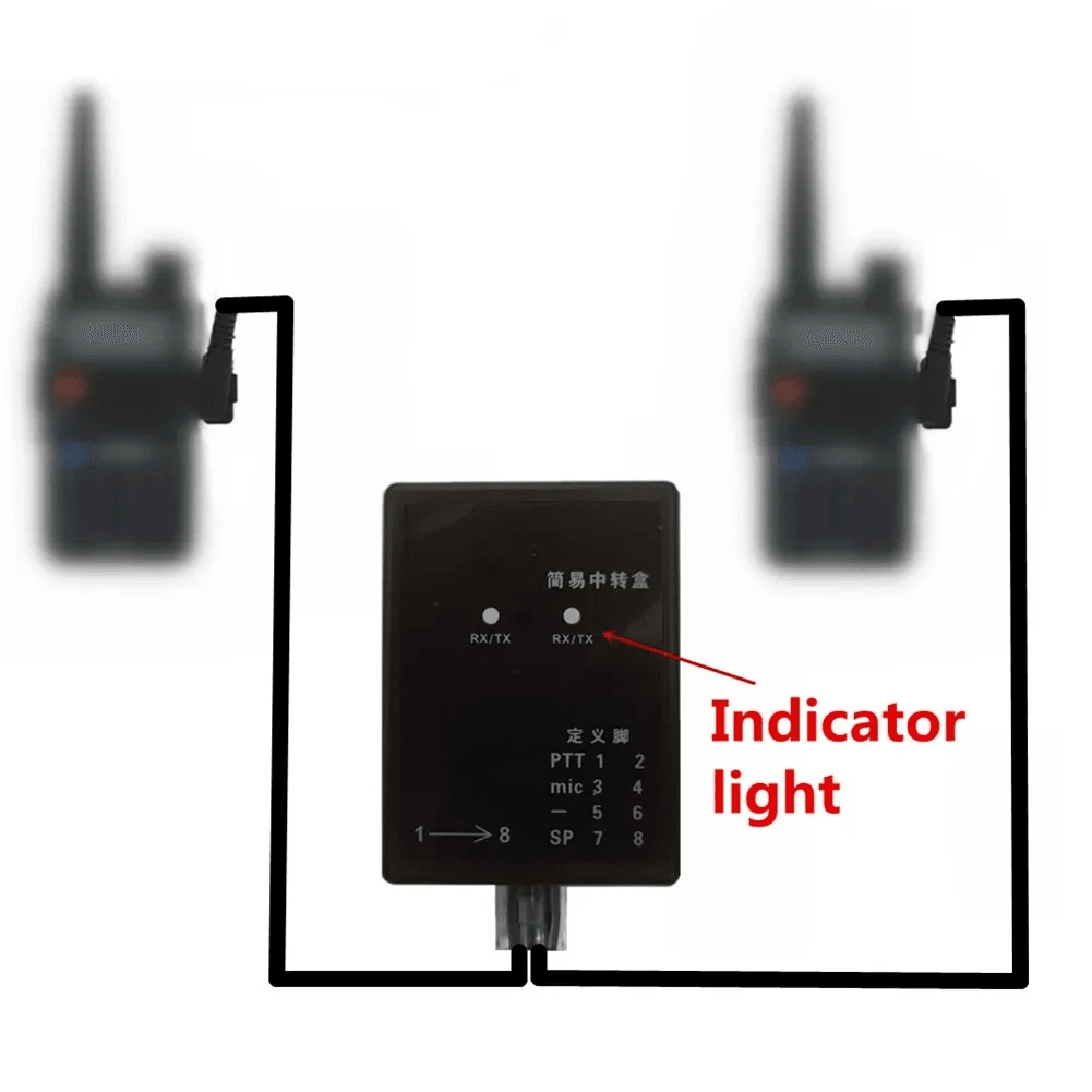 CrossBand Repeater Box For DIY TwoWay Radios With K Plug 2