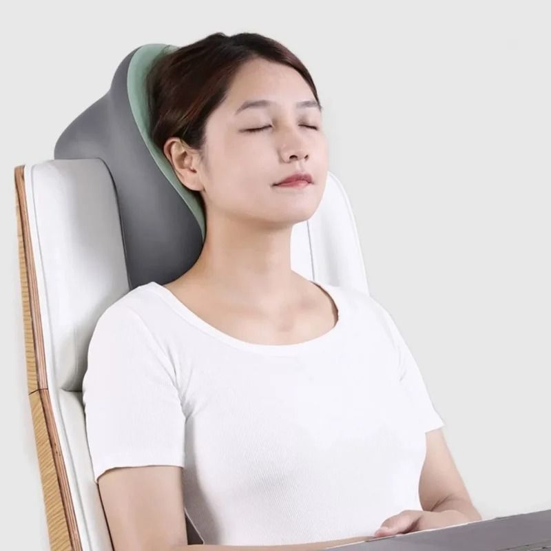 Portable Memory Foam Travel Pillow For Neck And Head Support 1