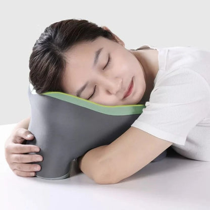 Portable Memory Foam Travel Pillow For Neck And Head Support 3