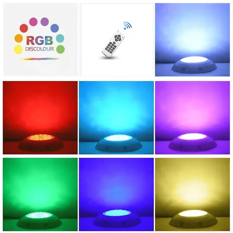 Surface Pool LED RGB Underwater Light For Swimming Pools And Fountains 3