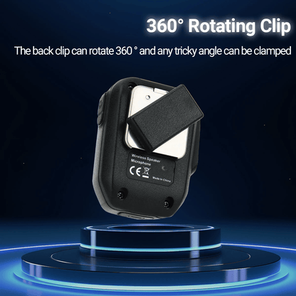 Wireless Bluetooth Walkie Talkie Speaker Mic  Handheld High Power TypeC Microphone 4