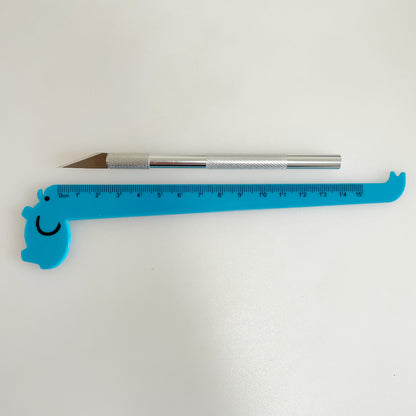 Engraving Scalpel Knife Kit Or Blade Set NonSlip Metal Cutter Craft Tool For PCB Mobile Phone Repai 4