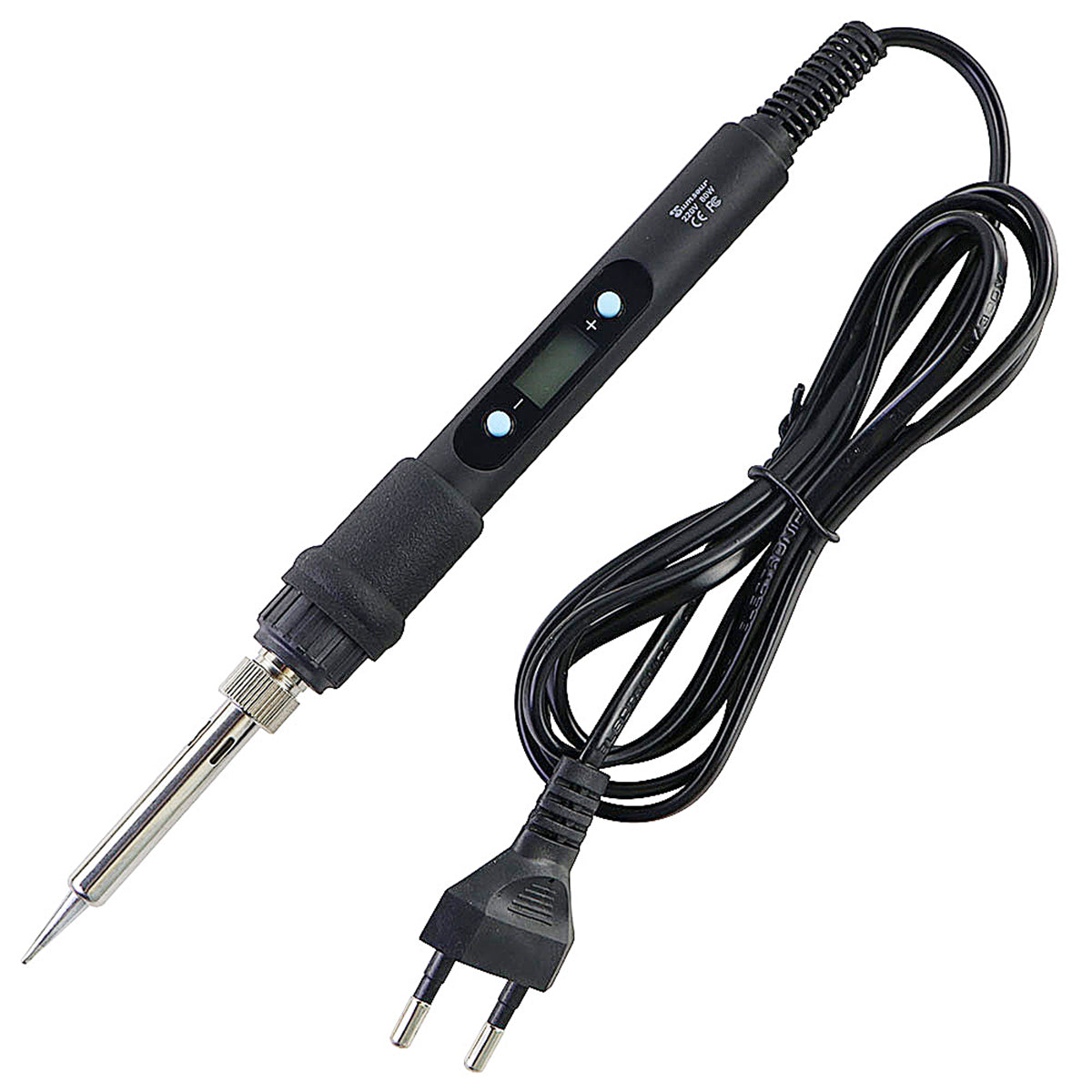 Adjustable Soldering Iron with LCD Display, Electric Welding Repair Tool Set with Solder Wire Tips, Precision Kit