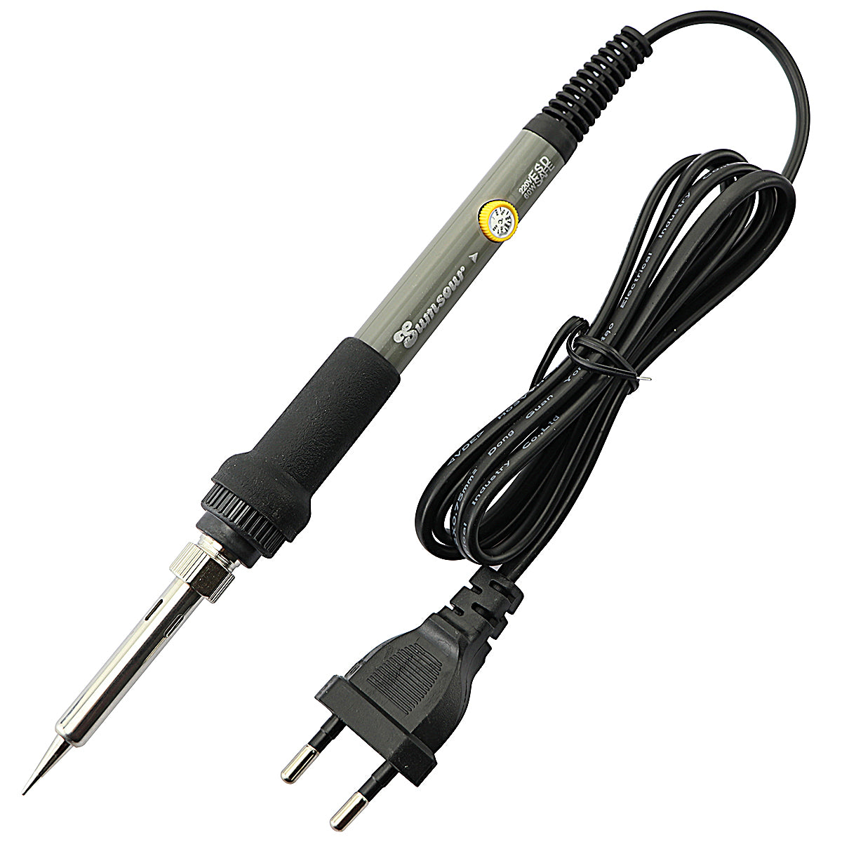 Adjustable Soldering Iron with LCD Display, Electric Welding Repair Tool Set with Solder Wire Tips, Precision Kit