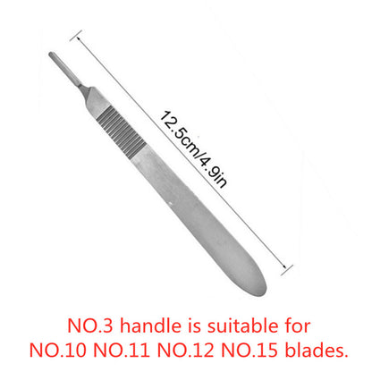 Carbon Steel Surgical Blades for Phone Repair, Carving, Eyebrow Grooming, Animal Care & Scalpel Knife Precision Cutter