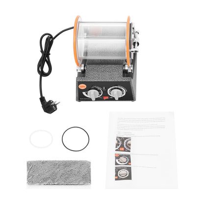HeavyDuty Rotary Tumbler Jewelry Polisher Surface Finisher For Professional Metal Polishing 4