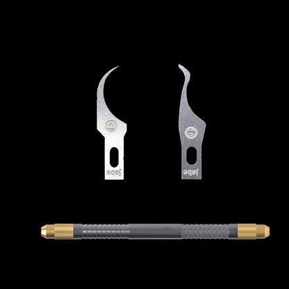 Thin Blade IC Chip Repair Tools Set, CPU & Motherboard Edge Removal Tool for Mobile Phone & Computer Chip Repair