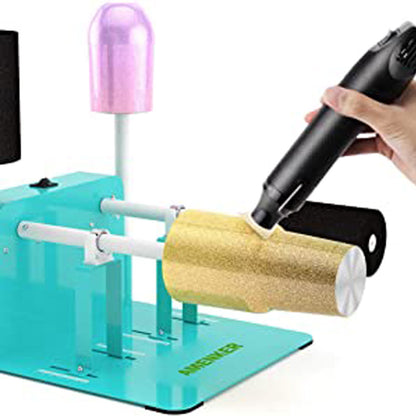 Handheld Mini Heat Gun Hot Air Tool with Heat Shrink Butt, Electrical Embossing Gun for Crafts, PVC Tubing, DIY Shrink