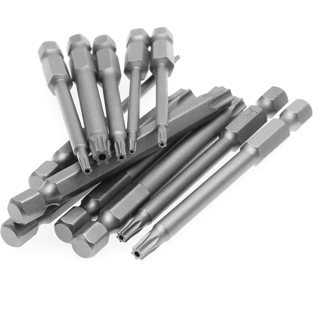 Magnetic Torx Bit Set S2 Steel Star Security Screwdriver Set for Shark Vacuum, Laptop, Phone & Electronics Repair