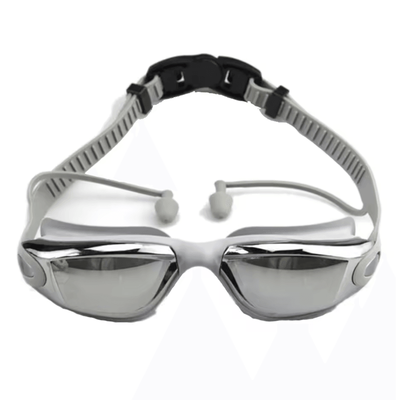 Premium Anti Fog Swimming Goggles For Adults With Earplugs And Nose Clip 1