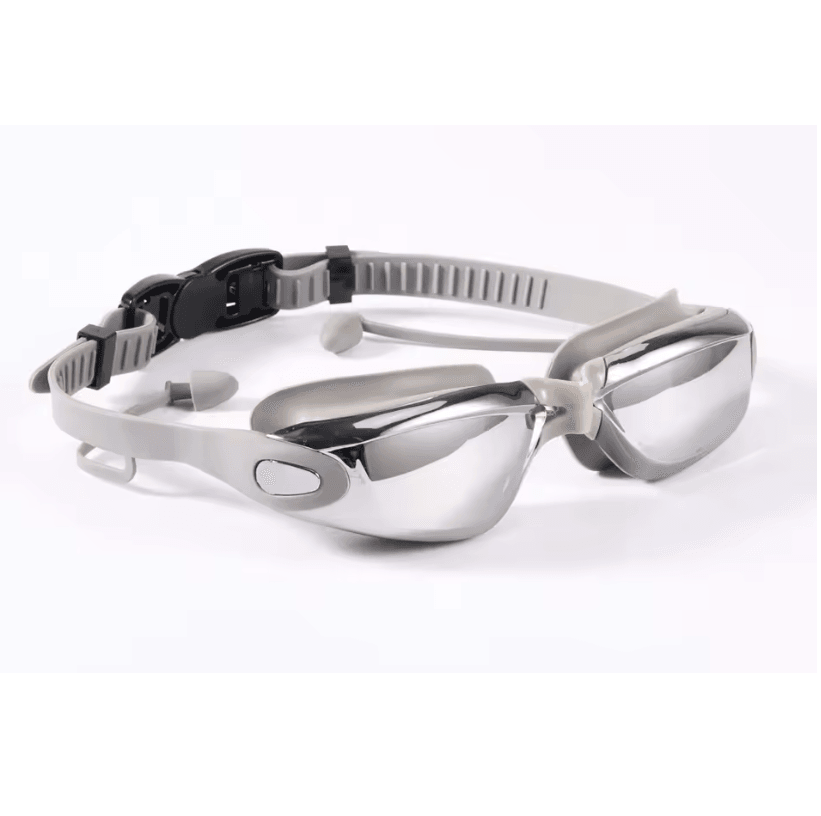 Premium Anti Fog Swimming Goggles For Adults With Earplugs And Nose Clip 2