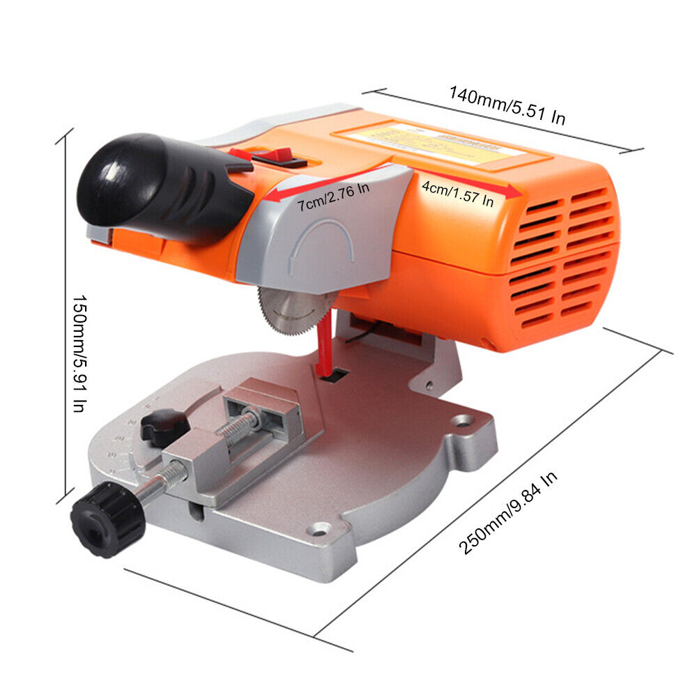 Mini Bench Cutoff Cross Cut Saw Blade For Soft Metals Wood Plastic Table Saw With Miter Angle 7800  4