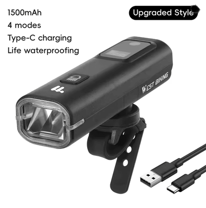 SmartSense 400Lumen Rechargeable Bike Front Light 3