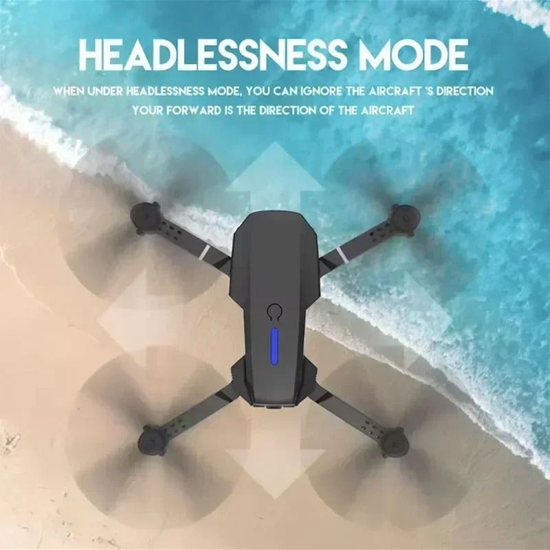 E88 Folding Drone with 4K Dual Camera and Obstacle Avoidance