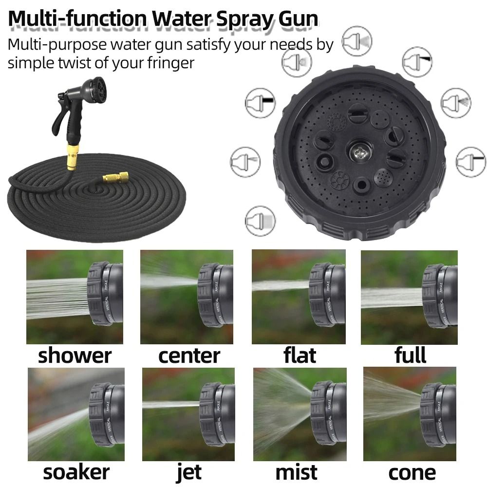 Expandable Flexible Garden Hose For Car Wash And Outdoor Use 3