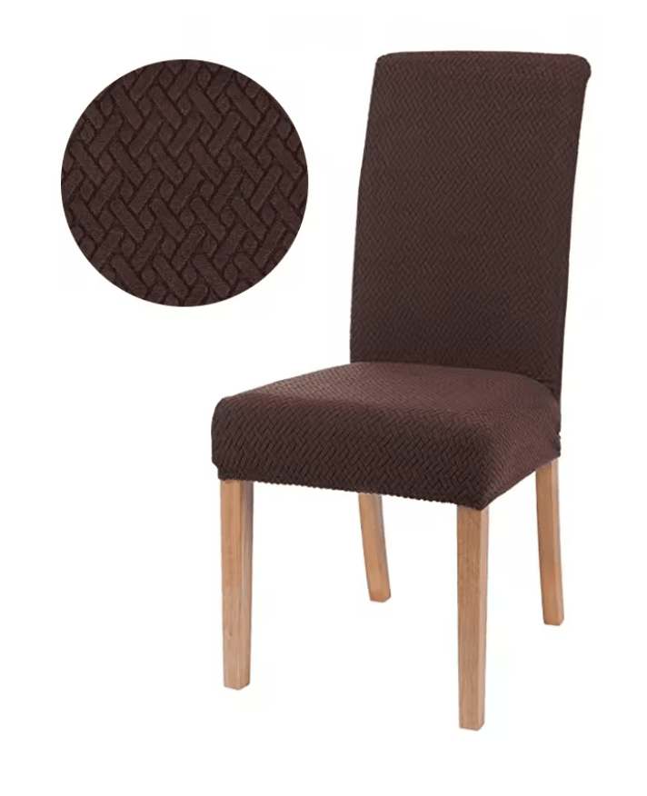 FlexFit Universal Elastic Chair Cover For Dining And Living 4