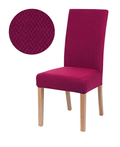 FlexFit Universal Elastic Chair Cover For Dining And Living 9